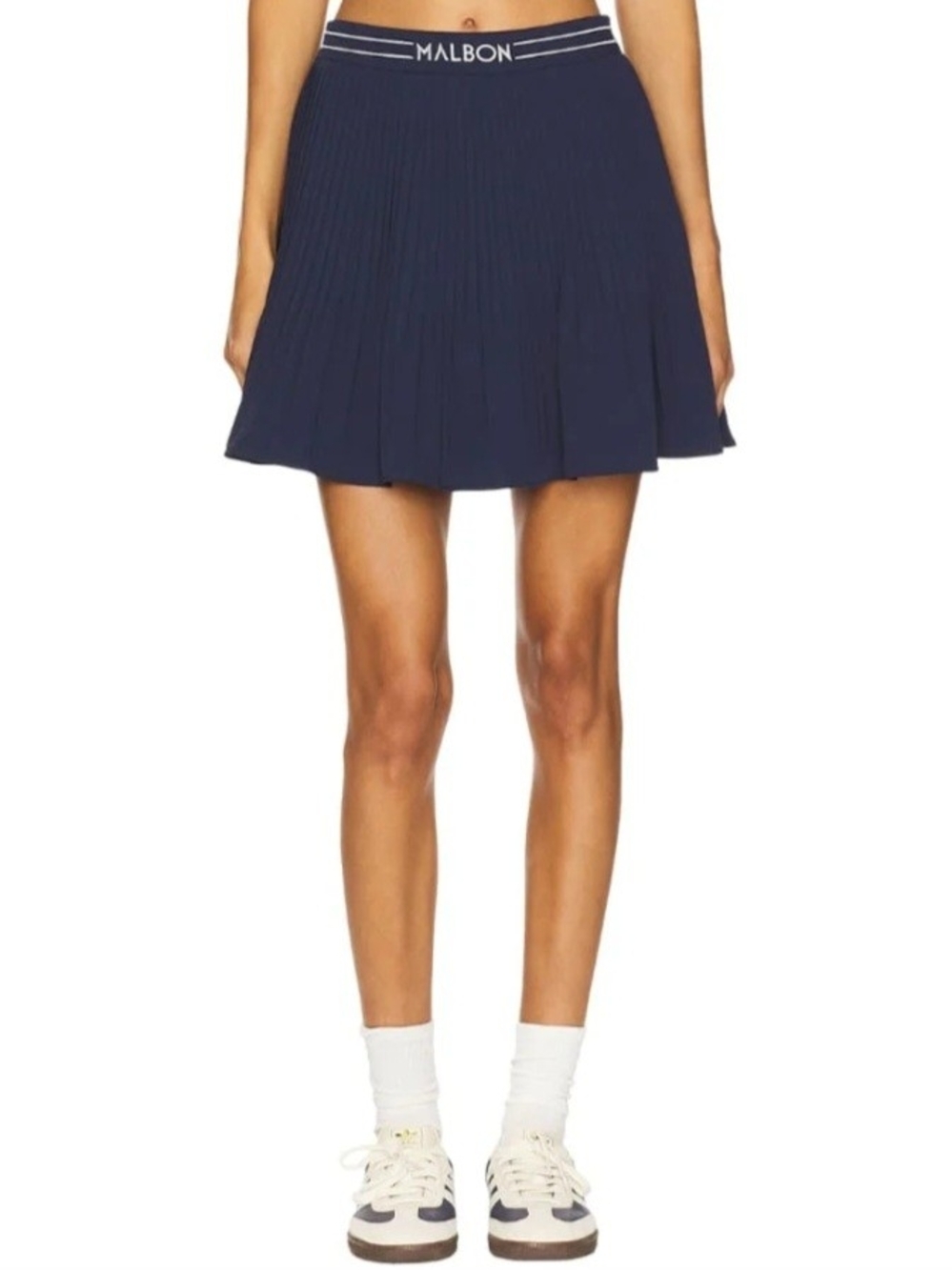 NWT Valentina Pleated Skirt - Navy
